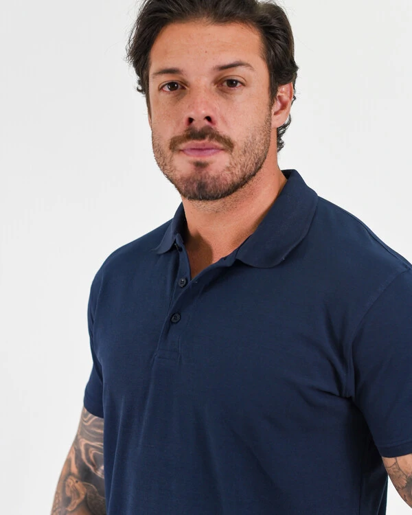 Polo Masculina Comfort Stretch