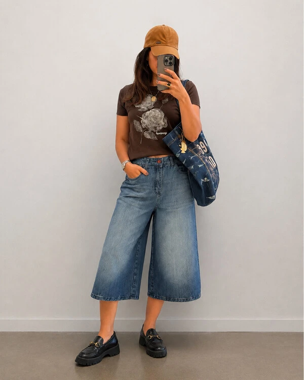 Pantacourt Jeans Operarock