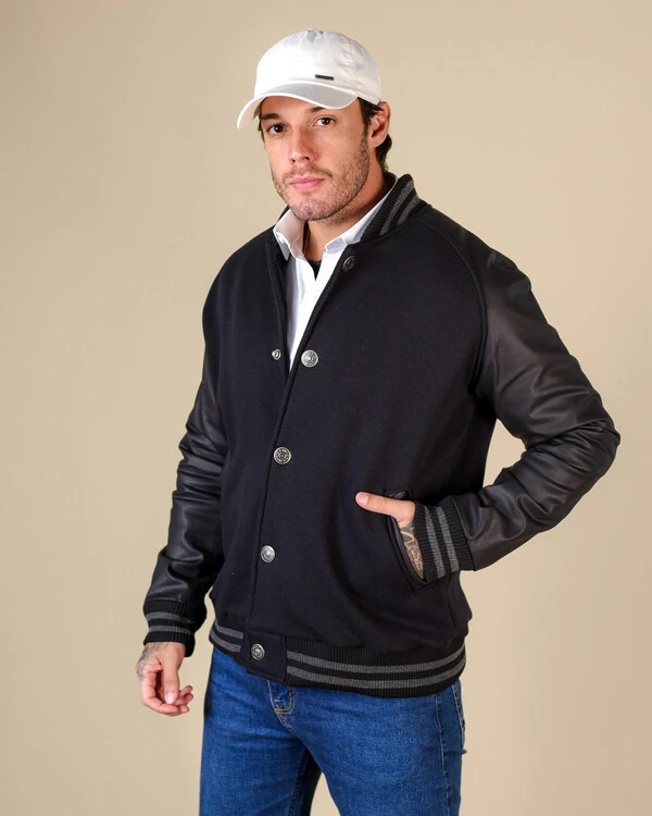 Jaqueta Masculina Operarock Raglan College