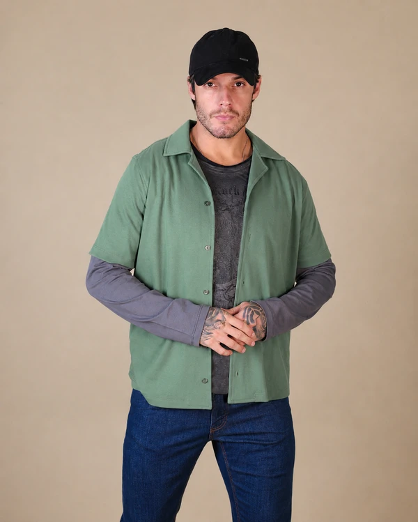 Camisa Cuba Malha