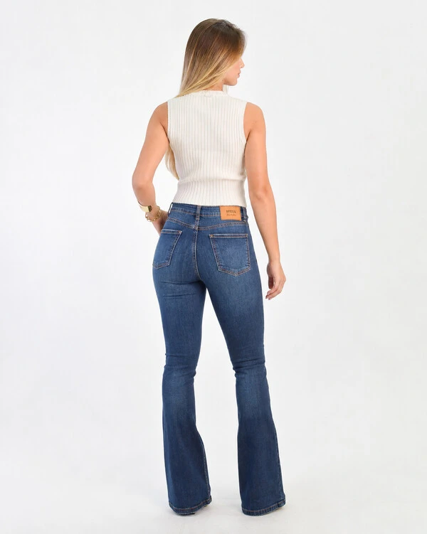 Calça Jeans Feminina Flare Operarock