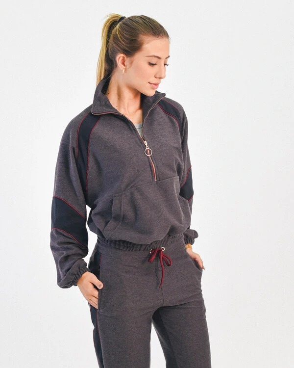 Blusa Zíper Athletics Operarock