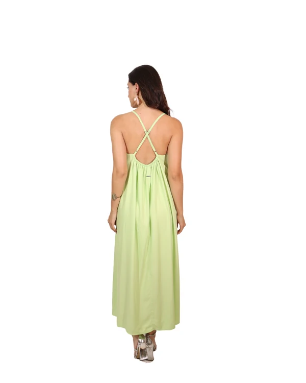 Vestido Midi Fluído