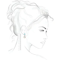 Brinco Delicado Gota - Coleção Fantasy Colors