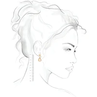 Brinco Delicado Gota - Coleção Fantasy Colors