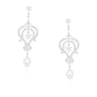 Brinco de Festa Celeste - Coleção Glamour