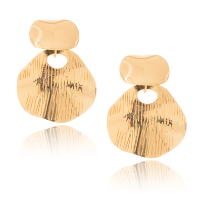 Foto Brinco Moderno Estilo Amassado