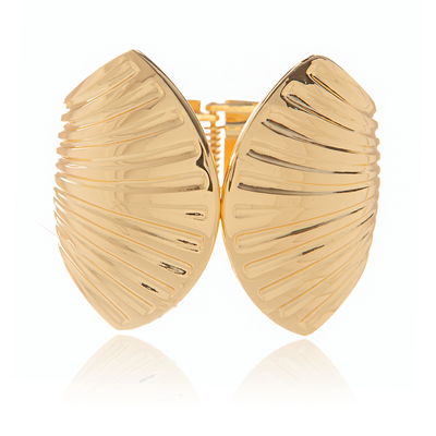 Foto Maxi Bracelete Concha Dourada