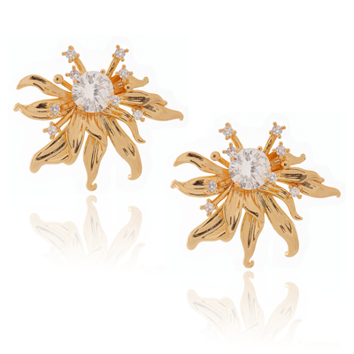 Foto Brinco Meia Flor Soláris