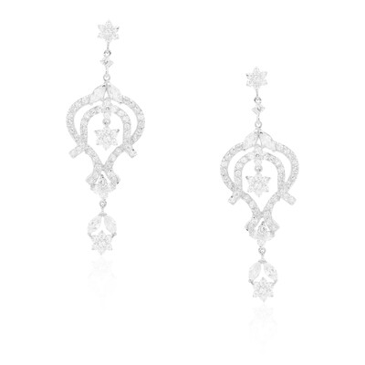 Foto Brinco de Festa Celeste - Coleção Glamour