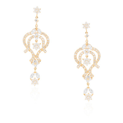 Foto Brinco de Festa Celeste - Coleção Glamour