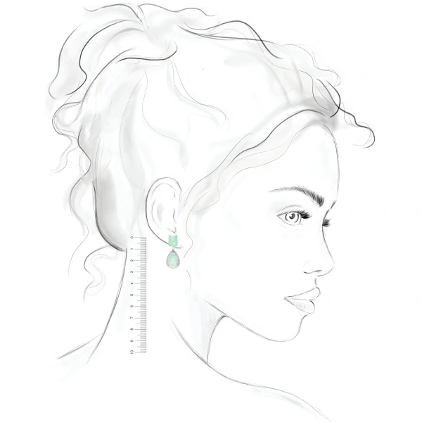 Brinco Delicado Gota - Coleção Fantasy Colors