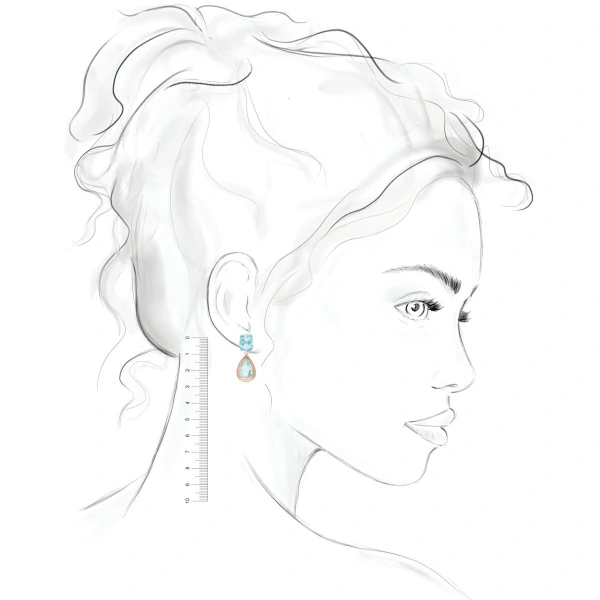 Brinco Delicado Gota - Coleção Fantasy Colors