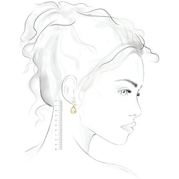 Brinco Delicado Gota - Coleção Fantasy Colors