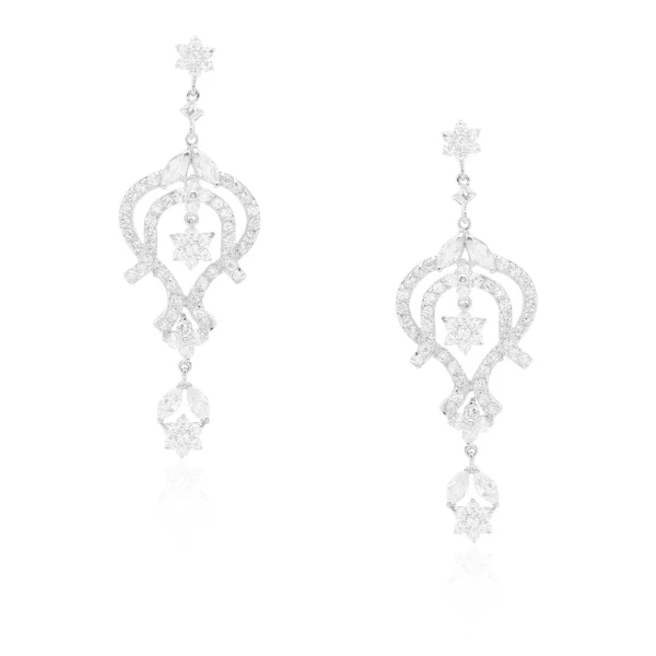 Brinco de Festa Celeste - Coleção Glamour