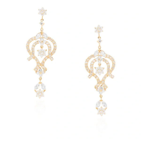 Brinco de Festa Celeste - Coleção Glamour