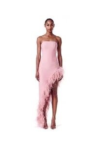 Vestido Raquel Plumas