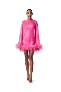 Vestido Fênix Curto Plumas