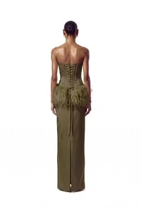Conjunto Corselet Dijon Plumas