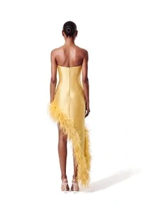 Vestido New Ana Plumas