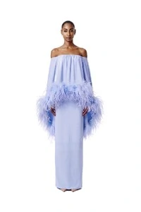 Vestido Versalhes Plumas