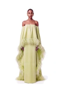 Vestido Lille Plumas