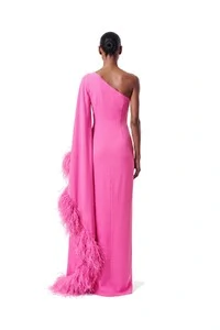 Vestido Celta Plumas