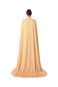 Vestido Morgana Plumas