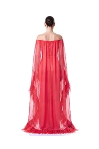 Vestido Lille Plumas