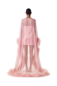 Vestido New Fênix Plumas
