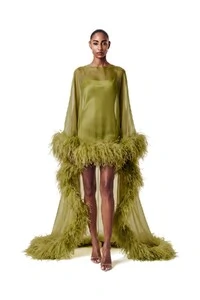 Vestido New Fênix Plumas