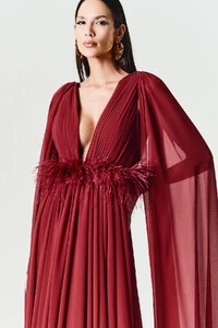 Vestido Flora Com Capa