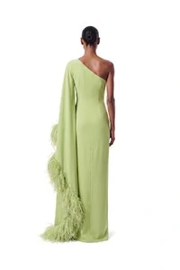 Vestido Celta Plumas
