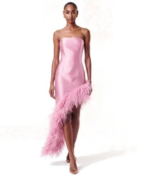 Vestido New Ana Plumas