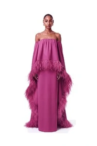 Vestido Lille Plumas