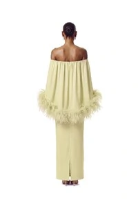 Vestido Versalhes Plumas