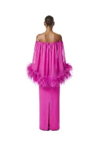 Vestido Versalhes Plumas