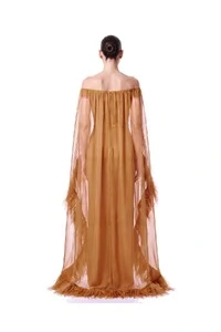 Vestido Lille Plumas