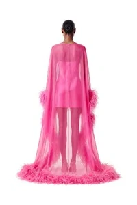 Vestido New Fênix Plumas