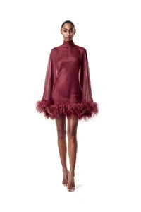 Vestido Fênix Curto Plumas PE