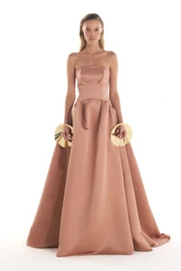 Vestido Dione Crepe Acetinado