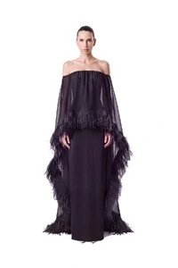 Vestido Lille Plumas