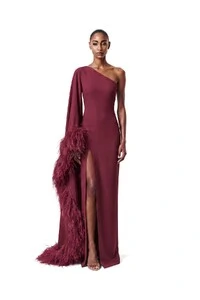 Vestido Celta Plumas