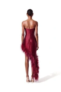 Vestido New Ana Plumas