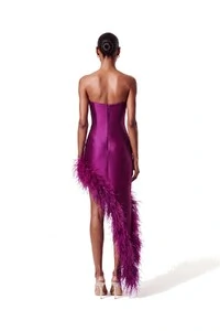 Vestido New Ana Plumas