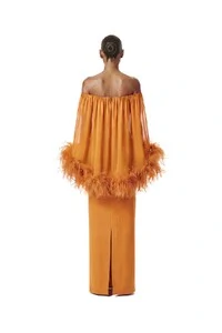 Vestido Versalhes Plumas
