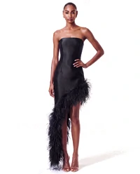 Vestido New Ana Plumas