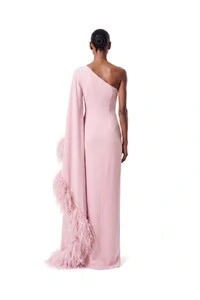Vestido Celta Plumas