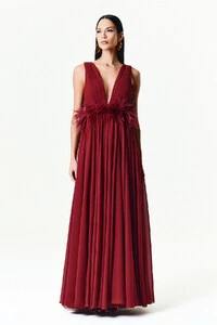 Vestido Flora Com Capa