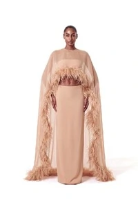 Conjunto Aline Plumas
